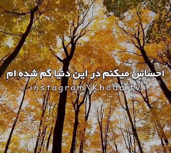 عکس نوشته خدایا چنان دستم را بگیر