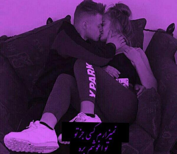 عکس شاخ عاشقانه بنفش