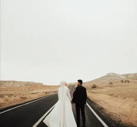 عکس دختر و پسر با ژست عاشقانه