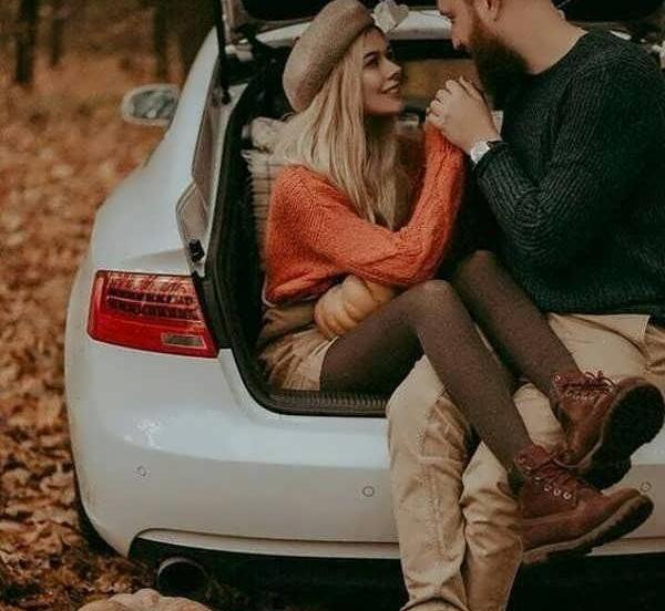 عکس دختر و پسر با ژست عاشقانه