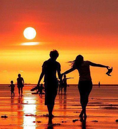 عکس های دونفره کنار دریا