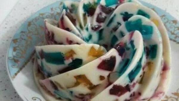 عکس های ژله خرده شیشه
