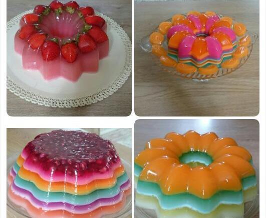 عکس های ژله خوراکی