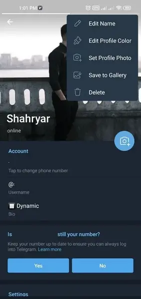عکس تلگرام