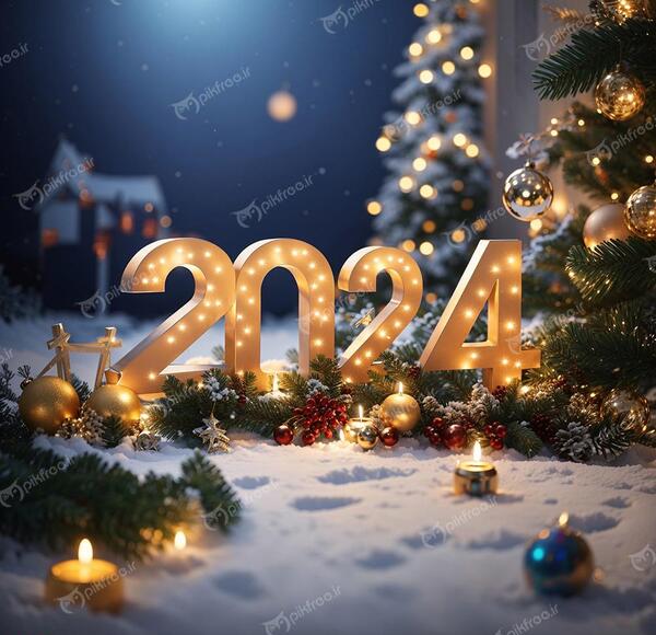 عکس های سال نو میلادی 2024