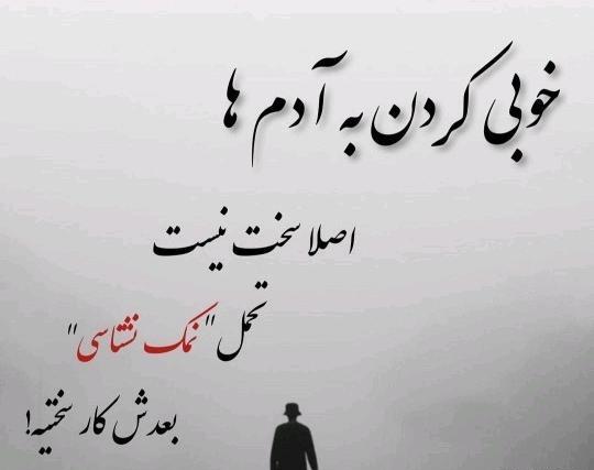 عکس نوشته از نمک نشناسی