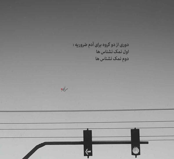 عکس نوشته از نمک نشناسی