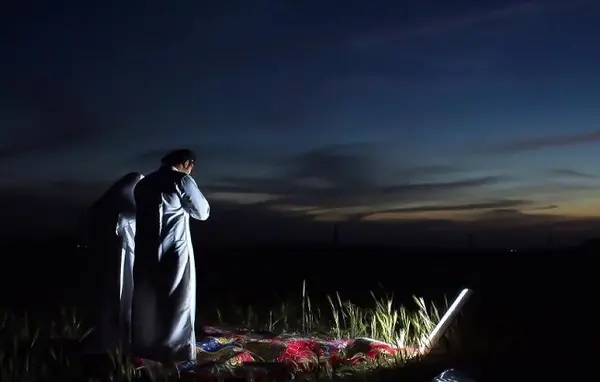 عکس نوشته نماز شب اول قبر