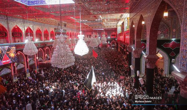 عکس نوشته خداحافظی اربعین