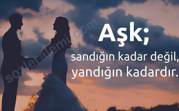 عکس نوشته عاشقانه ترکیه
