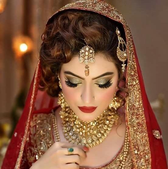 عکس های ارایش عروس هندی
