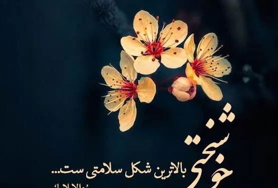 عکس نوشته آرزوی صحت و سلامتی
