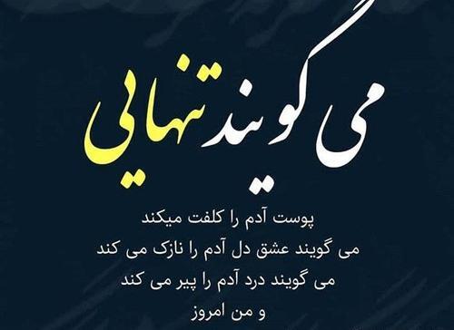 عکس نوشته ناب تیکه دار جدید