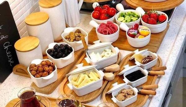 عکس های صبحانه خوردن