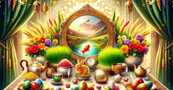 عکس های تبریکی سال نو ۱۴۰۳