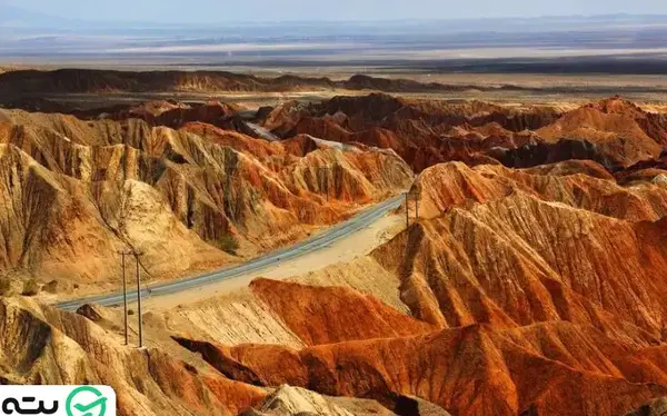 عکس کوه های مریخی چابهار