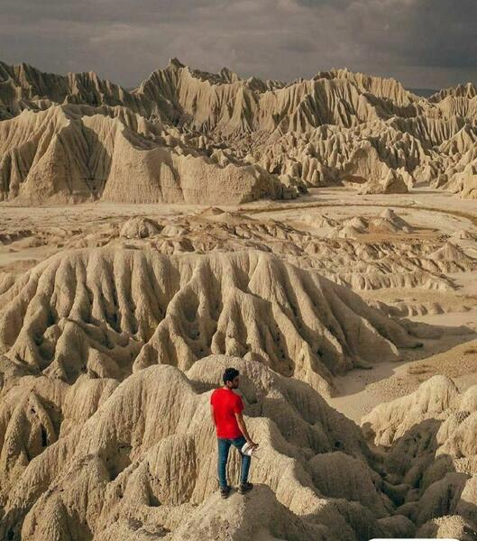 عکس کوه های مریخی چابهار