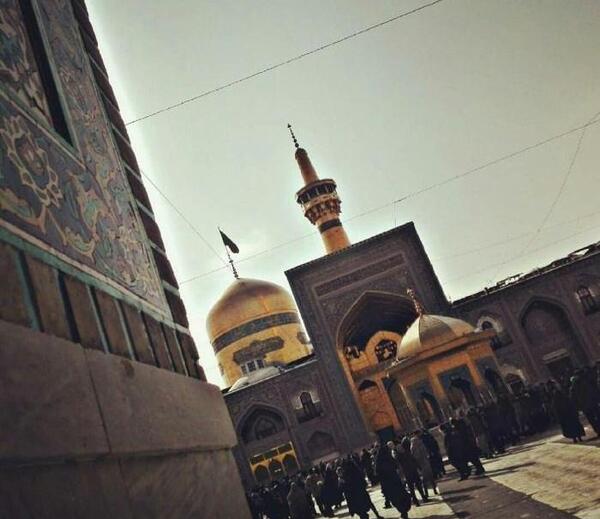 عکس نوشته برای حرم امام رضا