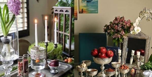عکس های سفره هفت سین عروس