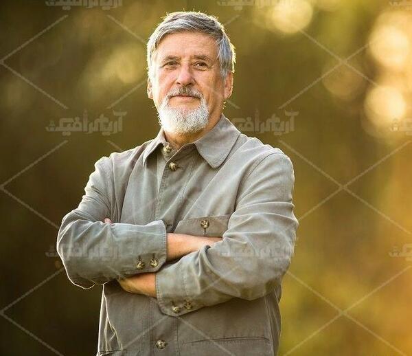 عکس پیرمرد