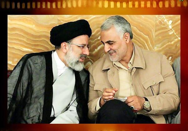 عکس های حاج قاسم و رئیسی