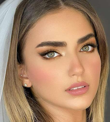 عکس های آرایش لایت عروس زیبا و جذاب