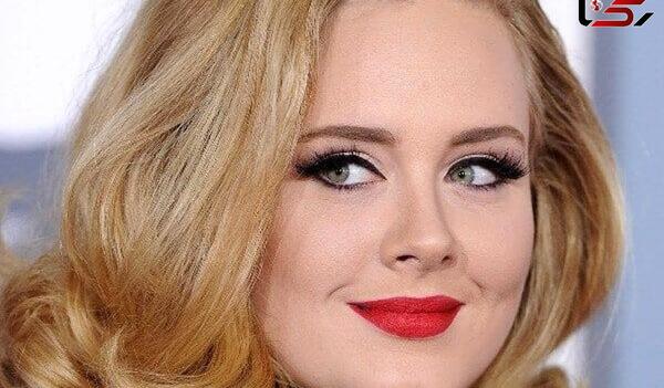 عکس های دوران چاقی ادل