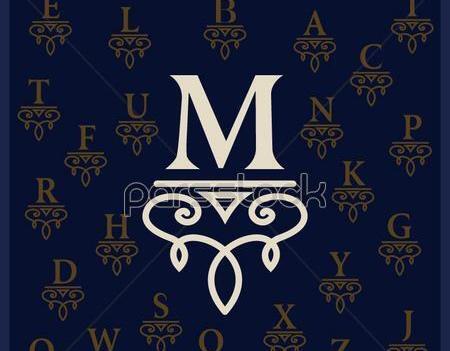 عکس نوشته عاشقانه با حرف m