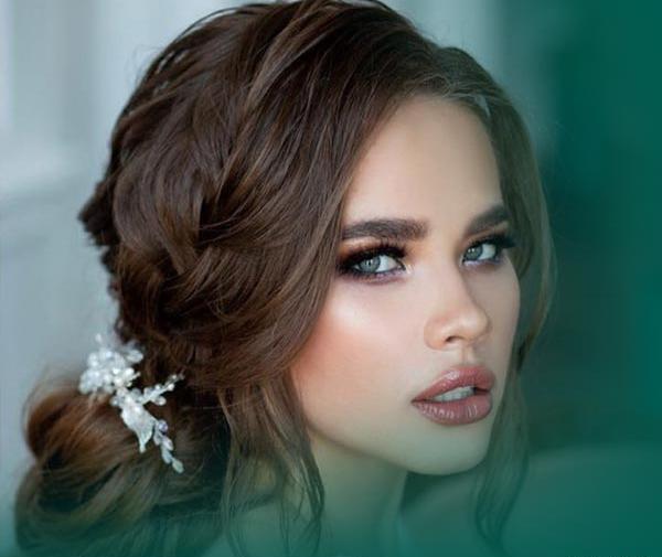 عکس های ارایش چشم عروس