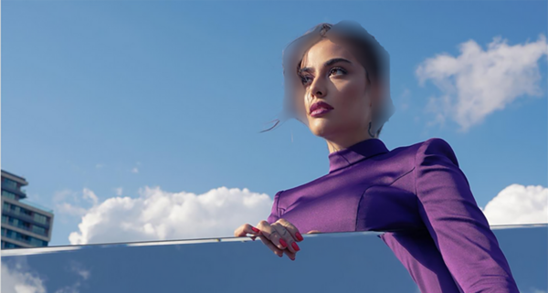 عکس های ریحانه پارسا با نوار بهداشتی