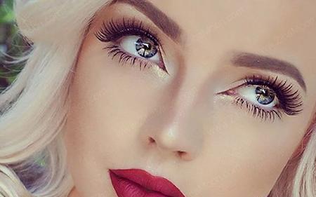 عکس های آرایش چشم عروسکی