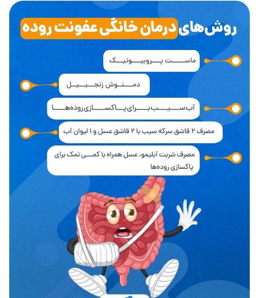 عکس عفونت در مدفوع