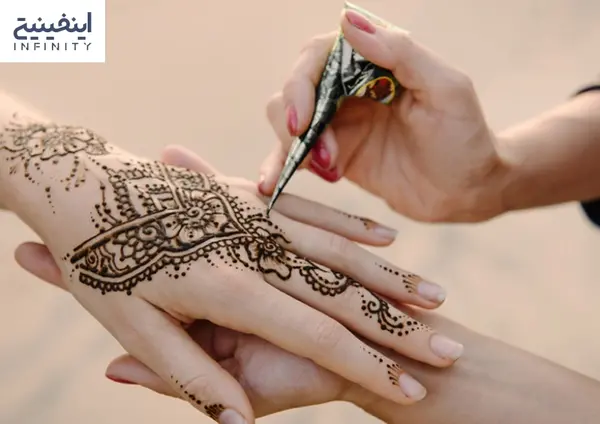 عکس نقش حنا جدید