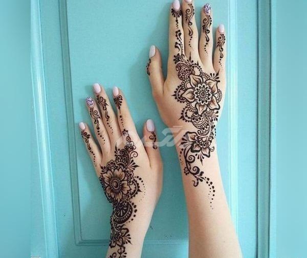 عکس نقش حنا جدید