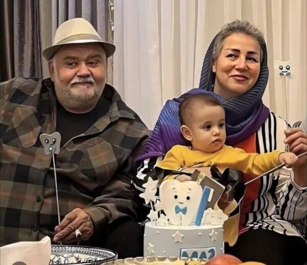 عکس زن شدن اکبر عبدی