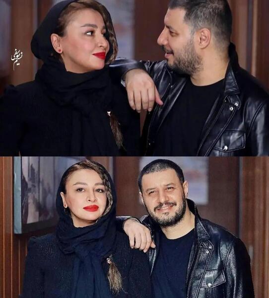 جدیدترین عکس جواد عزتی و همسرش