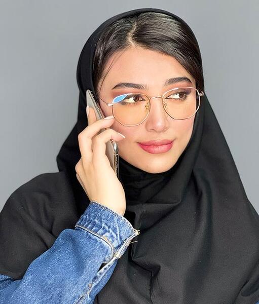 عکس عینک چند ضلعی