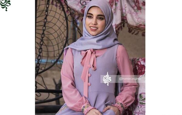 عکس مدل مانتو جدید یقه گرد