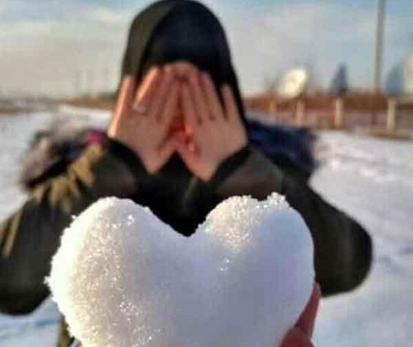 عکس زمستانی عاشقانه بدون متن