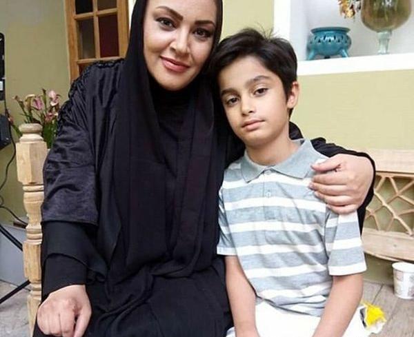 عکس خانوادگی زیبا بروفه وهمسرش