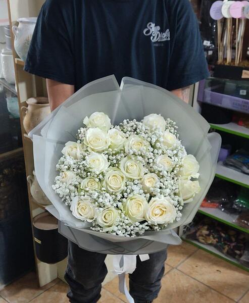 عکس گل رز هلندی هفت رنگ