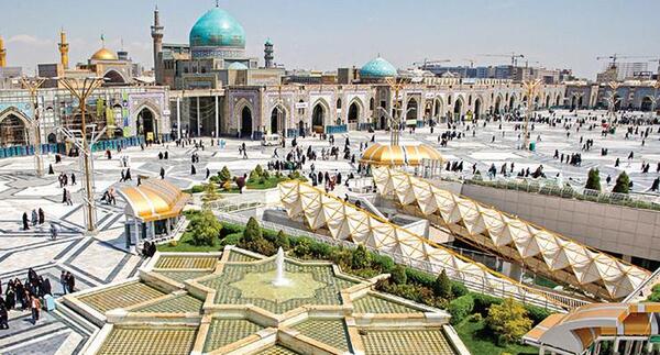 عکس صحن آزادی حرم امام رضا