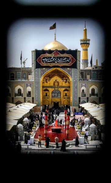 عکس صحن آزادی حرم امام رضا