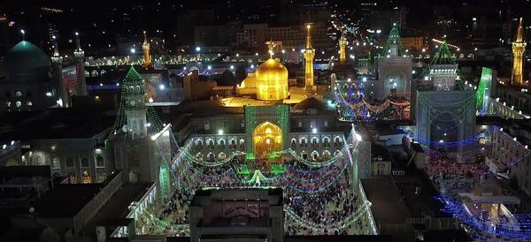 عکس صحن آزادی حرم امام رضا