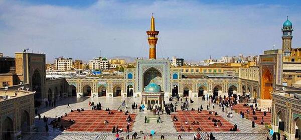 عکس صحن آزادی حرم امام رضا
