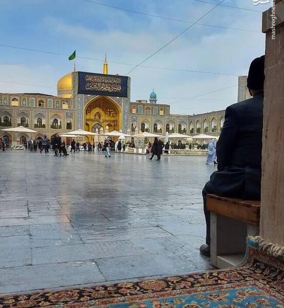 عکس صحن آزادی حرم امام رضا