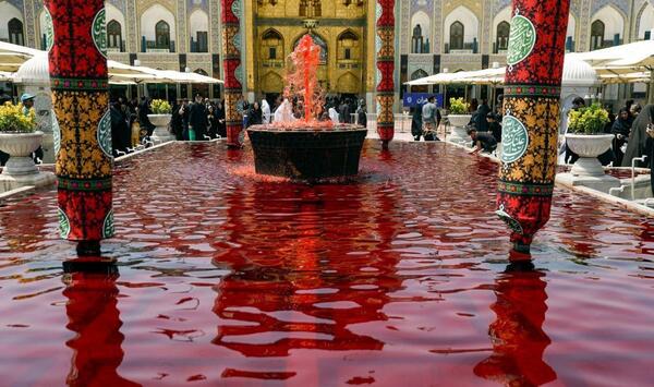 عکس صحن آزادی حرم امام رضا