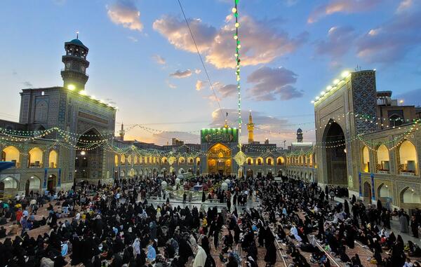 عکس صحن آزادی حرم امام رضا