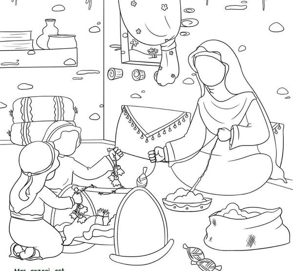 عکس نقاشی ساده درباره ی صبر