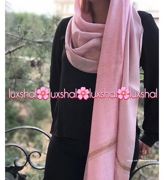 عکس شال صورتی